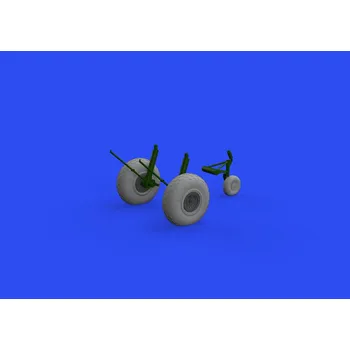 Plastikový model BRASSIN 1/48 B-17 wheels oval tread (HKM)