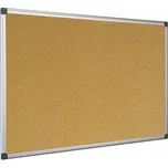 Korková nástěnka Al rám 240 x 120 cm