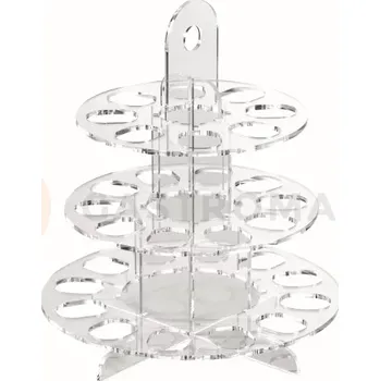 Čokoládová tyčinka Stojan na makronky - 240 mm x 280 mm - AG07701P | MARTELLATO, PLEXIGLASS DISPLAYS MACARON