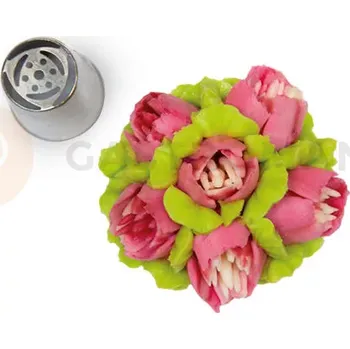 Výroba svíčky Cukrářská špička na zdobení 02 - ø 25 mm | SILIKOMART, Flower Tubes