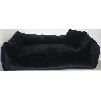 Pelíšek pro psa DELUXE Pelíšek pro psa - černá / černá / černá