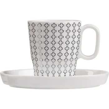 Šálek na espresso Ritzenhoff Genussklasse 97 ml s podšálkem by Christine Kordes