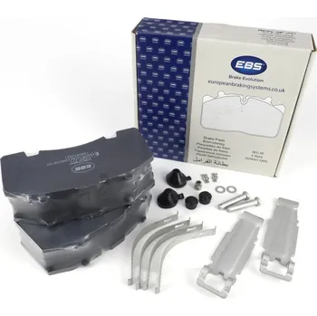 Brzdový systém Destičky brzdové BPW, SAF - JURID, TEXTAR IVECO, MERCEDES