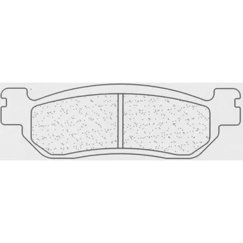 Brzda pro motocykl Přední brzdové destičky CL-Brakes YAMAHA TW 125 Trailway 1999-2004 směs S4