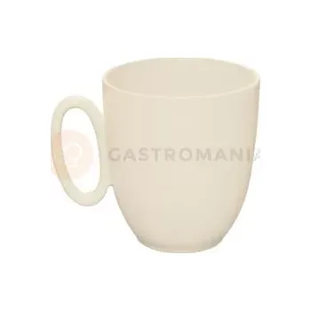 Bílý kameninový hrnek 330 ml | DEGRENNE, Modulo Nature