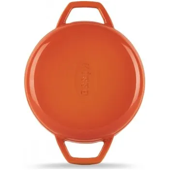 Hrnec Hósse Hósse, Litinová zapékací mísa, průměr 19 cm, 0,5 l (HSY KTV), oranžová