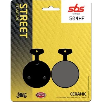 Brzda pro motocykl Přední brzdové destičky SBS Yamaha RD 400 1973 - 1976 směs HF