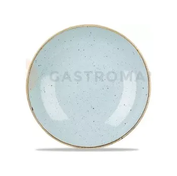 Talíř Porcelánový mělký talíř, ručně zdobený 16,5 cm | CHURCHILL, Stonecast Duck Egg Blue