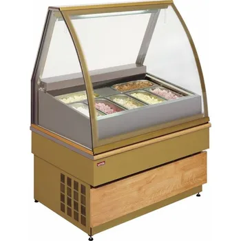 Zmrzlinová vitrína Georgia III Ice Cream