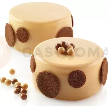 Kuchyňská sůl Silikonová forma 600x400 mm SQ060 Cylinders, 24x 133 ml, 70x35 mm | SILIKOMART, 60x40 Sessanta Quaranta