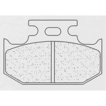 Brzda pro motocykl Zadní brzdové destičky CL-Brakes SUZUKI DR 350 1990-1996 směs RX3