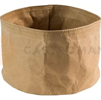 Papírový košík Ø 17 cm, béžový | APS, Paperbag