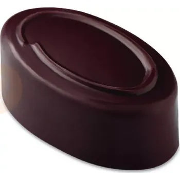 Čokoládová tyčinka Tritanová forma na pralinky - ovál, 21 ks, 37x21x14 mm, 10 gr - PC109FR | PAVONI, Artisanal