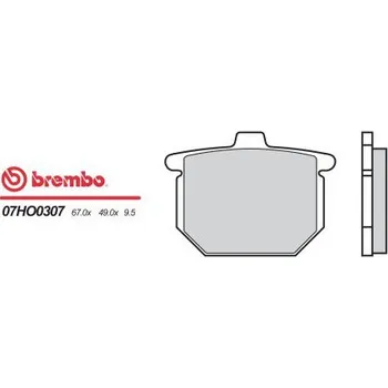 Motodíl Přední brzdové destičky Brembo Honda 1000 CBX 1978 - 1980 směs 07