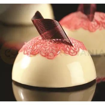 Kuchyňská sůl Silikonová forma Pavoflex - 600x400 mm, 24 ks x 70x40 mm, 120 ml - PX001 | PAVONI, Semisfera