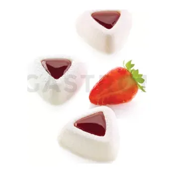 Kuchyňská sůl Forma na zákusky a dezerty SQ062 MINI TRIANGLES | SILIKOMART, Sessanta Quaranta