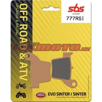 Brzdová destička Zadní brzdové destičky SBS 777RSI - Honda CR 125 R, 125ccm - 02-08