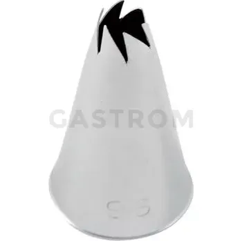 Výroba svíčky Zdobící špička - květina, sada 5 ks - 18x30x5 mm - BX0042 | MARTELLATO, Fancy Piping Nozzles