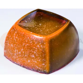 Čokoládová tyčinka Polykarbonátová forma na pralinky a čokoládu, hranaté - 28 ks x 11g, 28x28x16 mm - MA1982 | MARTELLATO, Modern