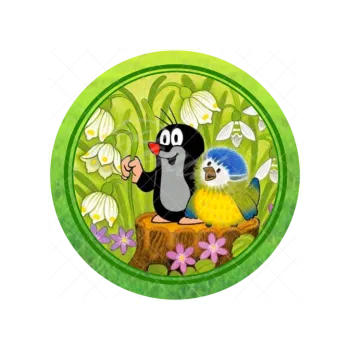 Přisada na vaření a pečení KRTEK a ptáček, VARIANTA Jedlý papír 821