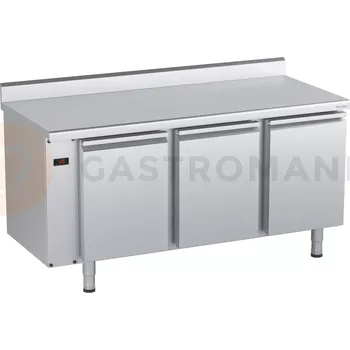 Chladicí stůl bez agregátu a plnými dveřmi 1625x700x850 mm | DORA METAL, DM-90003