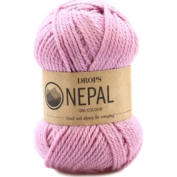 Příze Drops Nepal Uni 3720 růžová