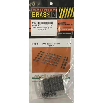 Volný čas BRASSIN 1/35 WWII German clamps Type 1 PRINT