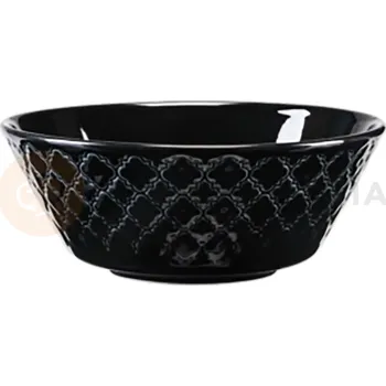 Salátová miska, černá, 150 mm | LUBIANA, Marrakesz