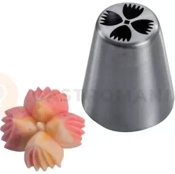 Výroba svíčky Cukrářská špička Květina, sada 5 ks - 37x42 mm - BX0059 | MARTELLATO, Floreal