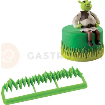 Výroba svíčky Vytlačovátko do cukrové hmoty - tráva, 206x58 mm - 40-W199V | MARTELLATO, Cutter