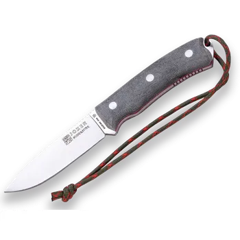 Pracovní nůž Joker Cuchillo Bushcraft, pevný nůž s pouzdrem a křesadlem CV120-P