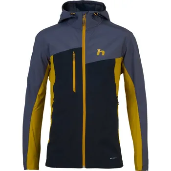 Pánská softshellová bunda Hannah Carsten II India Ink/Golden Palm