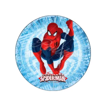 Jedlá dekorace na dort SPIDERMAN nápis, VARIANTA Jedlý papír 1200