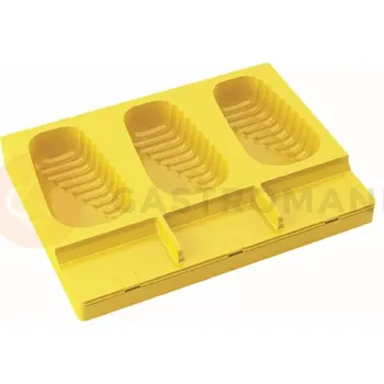 fomička na zmrzlinu Sada 4 forem na nanuky Pavogel + dřívka 50 ks + tác - 50x95 mm, 90 ml - KITPL02 | PAVONI, Acapulco
