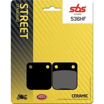 Brzda pro motocykl Přední brzdové destičky SBS Suzuki RH 240 X 1987 směs HF