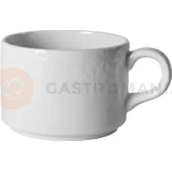 Porcelánový šálek 230 ml, strukturovaný | ARIANE, Lilly