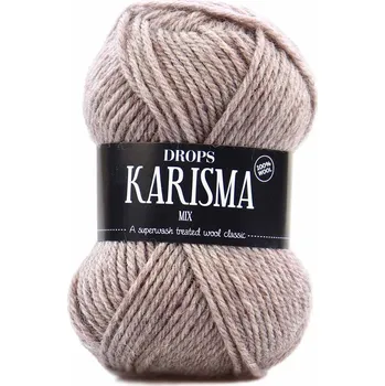 Příze Drops Karisma Mix 55 hnědobéžová