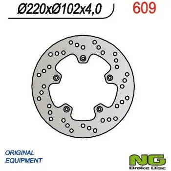 Brzda pro motocykl Zadní brzdový kotouč NG Yamaha 50 SLIDER NAKED EW 2003 - 2012