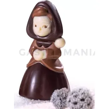 Čokoládová tyčinka Forma na 3D figurky - princezna, 1 ks, 72x72x125 mm - MAC411S | MARTELLATO, 3D Christmas
