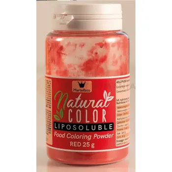 Výroba svíčky Přírodní barvivo v prášku - červená, 25 g - 40LCPN308 | MARTELLATO, Natural Color