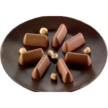 Kuchyňská sůl Forma na pralinky a čokoládky - 24x 50x18x23 mm, 14 ml - SF125 Chocogianduia | SILIKOMART, EasyChoc