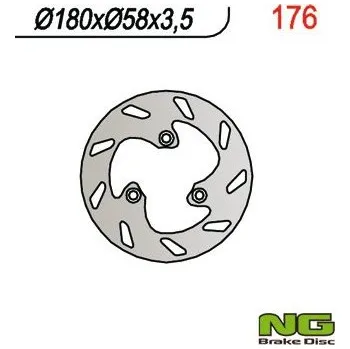Brzda pro motocykl Zadní brzdový kotouč NG Peugeot 50 SPEEDFIGHT X RACE L / N / ND 2001 - 2002
