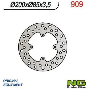 Brzda pro motocykl Zadní brzdový kotouč NG Suzuki 85 RM 17" / 14" wheels 2005 - 2014