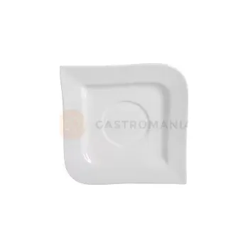 Porcelánový podšálek 14 x 14 cm | AMBITION, Fala