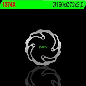 Brzda pro motocykl Zadní brzdový kotouč NG Husqvarna 50 TC 12" / 10" / TC MINI 2017 - 2020