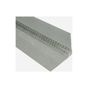 Stavební profil Den Braven - Kombi lišta rohová s tkaninou, 10 cm x 10 cm x 2 m Z00071