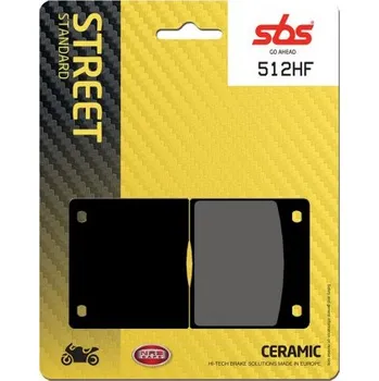 Brzda pro motocykl Zadní brzdové destičky SBS Suzuki G 1000 SZ 1982 směs HF