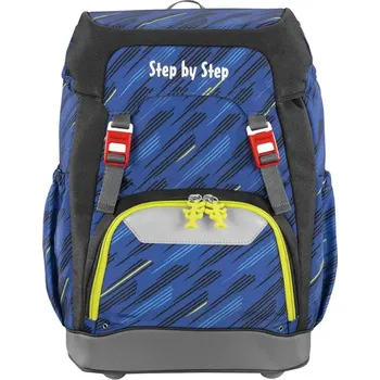 Školní batoh Hama 129658 Školní batoh Step by Step GRADE Fotbal + BONUS Desky na sešity za 1,- Kč