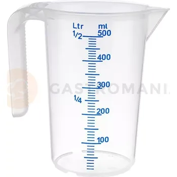 Polypropylenová odměrka s měrkou 2 l | APS, Stackable