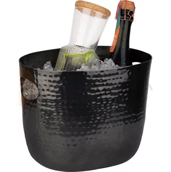 Chladič na víno Cooler na láhve 3,9 l, černý | APS, Large